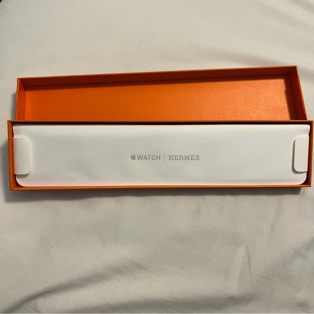 Orange Kilim Apple Watch Hermès 41mm